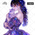 original sticker « no.8223 »     //     人物ステッカー オリジナルステッカー オリジナル人物ステッカー ステッカー cotton melody