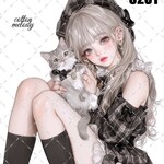 original sticker « no.8231 »     //     人物ステッカー オリジナルステッカー オリジナル人物ステッカー ステッカー cotton melody