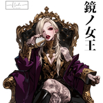 【鏡ノ女王】 人物ステッカー