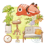 リビングがすき！＊原画