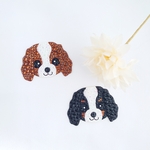 ☆キャバリア☆ ハンドメイド シール ステッカー デコ　キラキラ