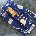 sale♡emoemo♡沢山入る♡母子手帳ケース♡お薬手帳ケース♡通帳ケース♬　♡猫♡ネコ