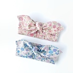 Ribbon Cool Neck -Flower- お花柄のリボンクールネック《3S〜4L/暑さ対策/熱中症予防/小型犬～大型犬》