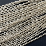 PA150   約3.5-4mm 真珠  淡水パール 1連売り 天然石