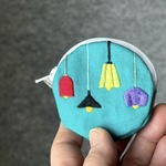 (M様ご予約品)ペンダントライトのコインケース
