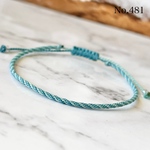 481 組み紐　ブレスレット　ハンドメイド　ミサンガ　お守り
