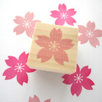 さくらの消しゴムはんこ