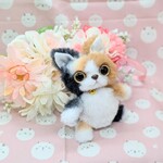 ミケにゃん😺ぬいぐるみキーホルダー