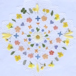押し花＊小花いろいろ(黄色系)Y12