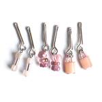 ドール用ピアス 3点セット(pink)