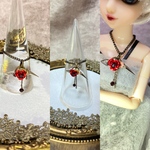  魔王・堕天使イメージのネックレス 1/6ドール用