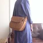 ショルダーＳ　ツチ　帆布