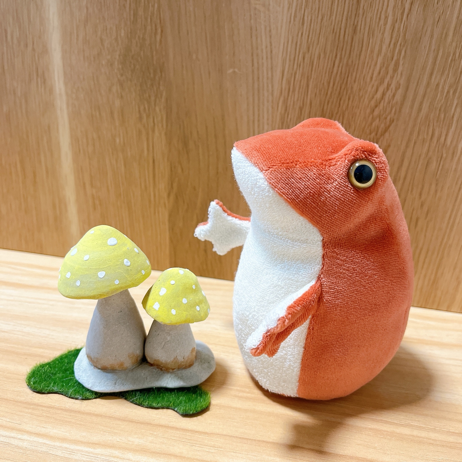 おねむのタコくんBIG グレー×ライラック - strange maker GALLERY
