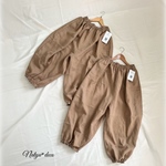 リネン100ゴムパンツ/丈84ドロワーズパンツ低身長さんにも