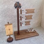 ウッドアクリル　こいのぼり　端午の節句　こどもの日　兜　旗