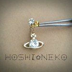 cute土星ピアス✩