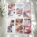 No.73 cafe  A6  リフィルバインダー貯金韓国