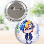 オリジナル缶バッジ／5個から注文可能／返礼品やノベルティに！