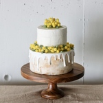 《再販5》クレイケーキ【mimosa drip cake】