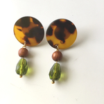 まんまるべっ甲ピアス イヤリング