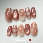 【 192 】ニュアンスネイル マグネットネイル 🍓ネイルチップ