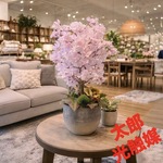 光触媒　人工観葉植物　ウォールグリーン　フェイクグリーン　桜アレンジ@gja
