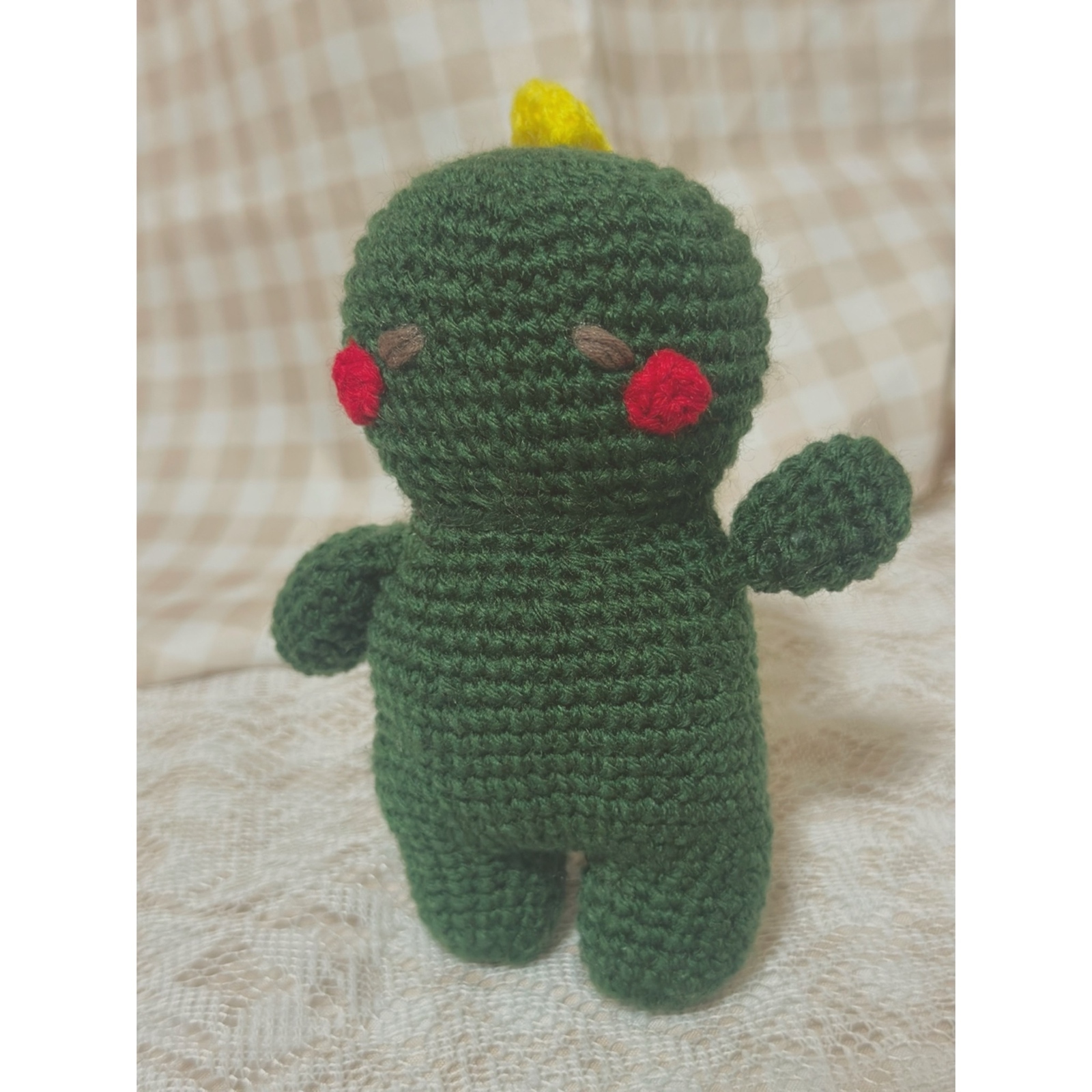 スマート お抹茶かえるのあみぐるみ - m-marru | minne byGMOペパボ