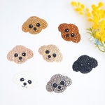 ☆トイプードル☆ シール ステッカー デコ ハンドメイド (犬 グッズ 雑貨 プレゼント 服 キラキラ )