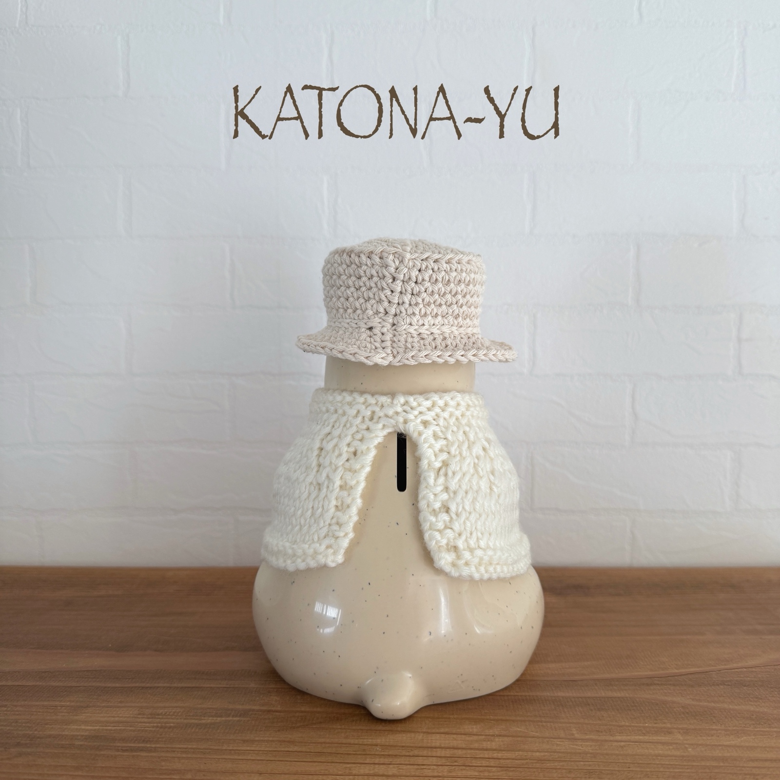 送料込み》お花見ポンチョ & 帽子（さくら）セット - KATONA-YU'S