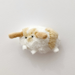 キーホルダー変更可◎うさぎの小さなぬいぐるみ（ホーランドロップ）