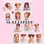 コラージュペーパー　sweet dream 