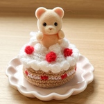 シルバニア赤ちゃん いちごデコレーションケーキの着ぐるみ｜ミニチュアコスチューム
