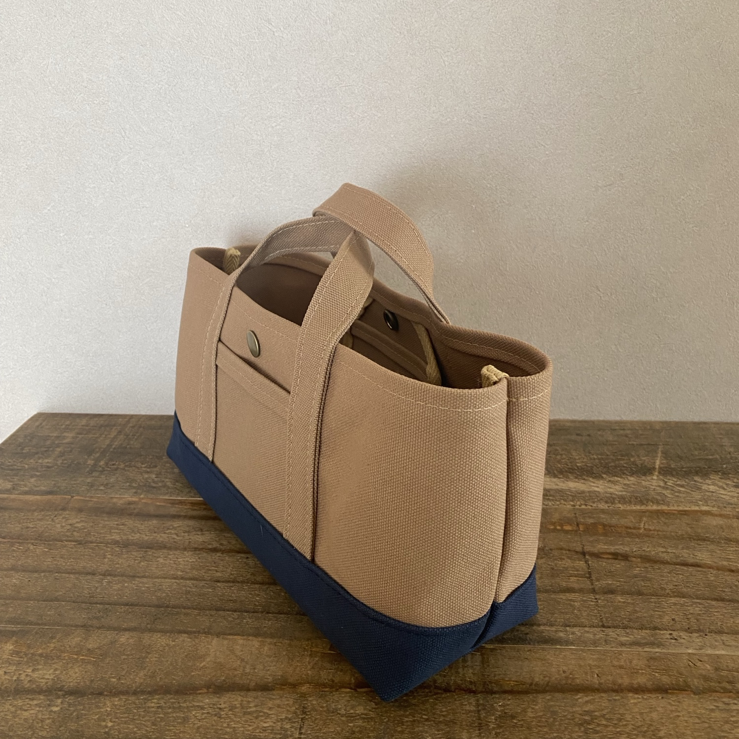 送料込】帆布でほっこりミニトート横長 - OKOSAN'S GALLERY | minne