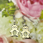 1544.sus201 クマさんのピアス