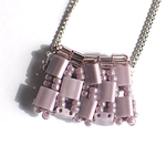 bijou tile shoulder bag(LILAC)