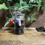 ブルーベリー🫐と苺さん🍓キーホルダー