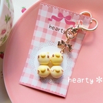 ひよこちゃんちぎりパン🐥のキーホルダー💖