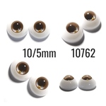10762 ✤ 10/5mm ドール用アイチップ 3DTYPE