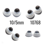 10768 ✤ 10/5mm ドール用アイチップ 3DTYPE