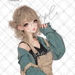 no.  305オリジナル人物ステッカー