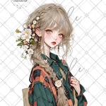 no.  313オリジナル人物ステッカー