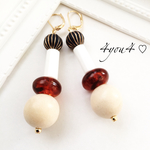 大ぶり vintage pierce