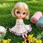 【専用出品】ネオブライスアウトフィット✤やわらか綿花のドロワーズオールインワンのワンピース