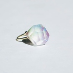 glass jewel ring にじ　#5