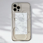 iPhone ケース　全機種対応　水たまり　水滴　透明　クリア　シンプル　レジン　推し活　iPhone13 iPhone14 iPhone15 iPhone16 17 他　スマホケース　Android