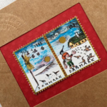 x‘mas sealのartmuseum　№019　Denmark　stamp 