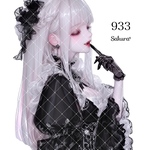 《No.933》オリジナル人物ステッカー 女の子 シール ステッカー