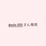 @wylie.1001さん専用