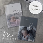 母子手帳カバー⌇写真𝗍𝗒𝗉𝖾（カバー付き）