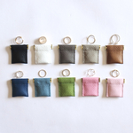 【ギフトにも◎】手のひらサイズ 本革リングポーチ　全10色リングケース／指輪ポーチ／ジュエリーケース